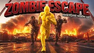 Thumbnail: 🧟‍♂️ Zombie Escape Immersive Warm Up | Survive the Outbreak & Save Humanity! 💉🔥