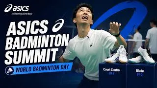 Thumbnail: ASICS BADMINTON SUMMIT 2026 | Testing the COURT CONTROL FF 4 & BLADE FF 2