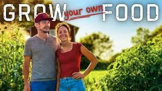 Thumbnail: How We Grow Our Own Food Without GOING INSANE