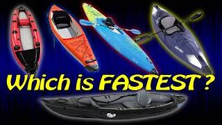 Thumbnail: Which is FASTEST? Inflatable Kayak SPEED PERFORMANCE TESTS