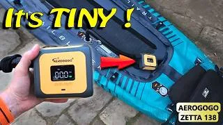 Thumbnail: WORLD'S SMALLEST SUP/Inflatable Kayak Pump - Aerogogo Zetta 138