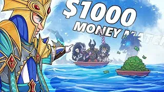 Thumbnail: 3 Noobs vs 1 Pro For $1000