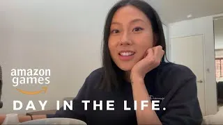 Thumbnail: A Day in the Life of a Game Developer @ Amazon Games | Unboxing + Full Day of Meetings