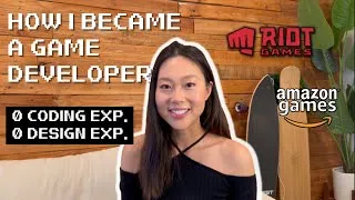 Thumbnail: How I became a Game Developer with ZERO Coding & Design Experience + Tips