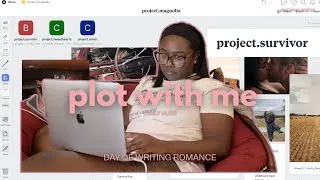 Thumbnail: cozy writing vlog | plotting my debut small town romance novel 🎀☕️🧸💻