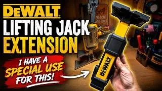 Thumbnail: DEWALT Lifting Jack Accessories | DWHT83554 Extension & DWHTPAD Pads