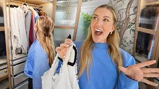 Thumbnail: A Productive Week Alone: organizing my new closet, daily routines & house updates!!