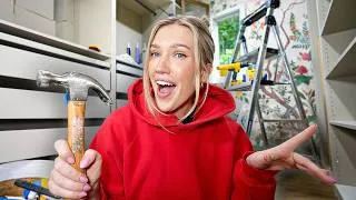 Thumbnail: Transforming My Empty Room into a LUXURY Walk-In Closet