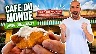 Thumbnail: Is Cafe Du Monde Actually Worth the Hype? (Honest New Orleans Beignet Review) | USA Road Trip Ep. 7