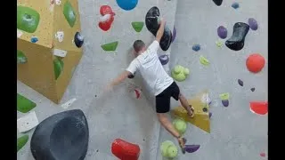Thumbnail: Bouldering progression N°9: September 2025 - Clips from a solo thursday lunchtime session