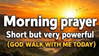 Thumbnail: Morning Prayer to Start Your Day with God | For Peace | Invite God to Walk with You Today | #prayer 