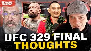 Thumbnail: Was Conor McGregor Injured Before UFC 329? McGregor vs. Holloway UFC 329 Conspiracies & Takeaways