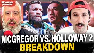 Thumbnail: Conor McGregor vs. Max Holloway 2 Analysis & Predictions