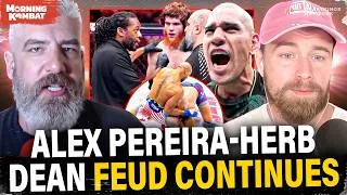 Thumbnail: Alex Pereira Calls Herb Dean a “Coward” After UFC Baku Controversy