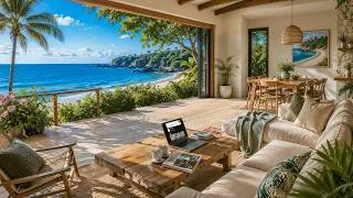 Thumbnail: Positive Morning Jazz in a Beach House | Soft Jazz for Work, Reading & Restoring Balance #1