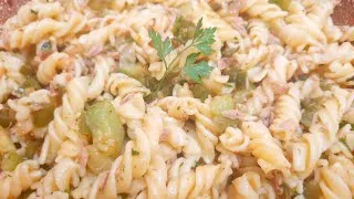 Thumbnail: Creamy tuna pasta salad recipe |طريقة عمل مكرونة بالتونة والخضار 