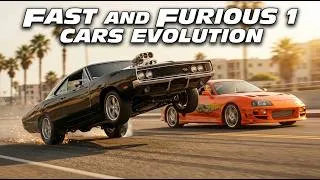 Thumbnail: Fast and Furious 1 Cars in Real Life | Evolution
