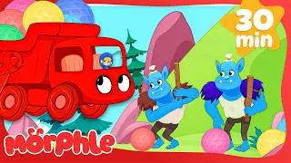Thumbnail: Giant Sized Golf Chaos! | Morphle | Fun Cartoon Videos | Kids Animation