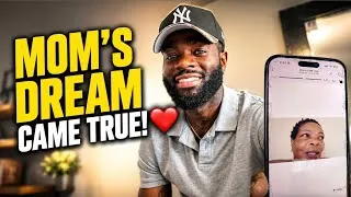 Thumbnail: TEARS OF JOY TO SEE MY MOM’S DREAM COME TRUE AFTER 4 YEARS ❤️ 