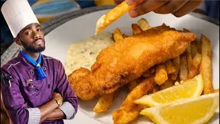 Thumbnail: EASY HOMEMADE HALIBUT FISH & CHIPS RECIPE… THE FIRST BITE WAS INSANE 🤯