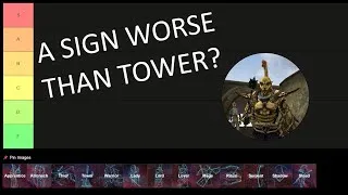 Thumbnail: Morrowind Birth Signs - Tier List