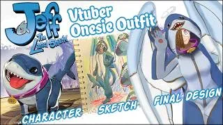Thumbnail: I Made a Marvel Rivals Jeff Onesie in VRoid Studio!