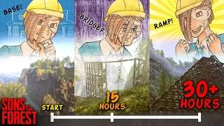 Thumbnail: I Spent Over 30 Hours Building This Ramp in Sons of the Forest