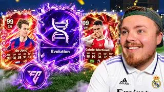 Thumbnail: 99s EVERYWHERE!! The LAST FC 26 Evolutions... 🤩
