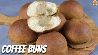 Thumbnail: Coffee Buns with Coffee Pastry Cream Filling | Mortar and Pastry