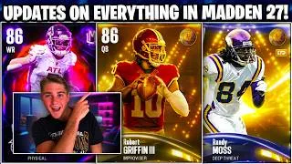 Thumbnail: UPDATES ON EVERYTHING IN MADDEN 27! LEGENDS, NEW SQUADS EVENT, MARKET TALK + MORE!