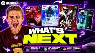 Thumbnail: WHAT'S NEXT IN MADDEN 27!? SEASON 2, NFL KICKOFF PROMO, MOST FEARED + SO MUCH MORE!