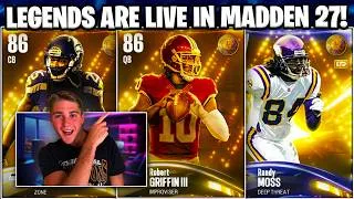 Thumbnail: LEGENDS ARE LIVE! THESE CARDS ARE INSANE! NEW PACKS, SETS + MORE IN MADDEN 27!