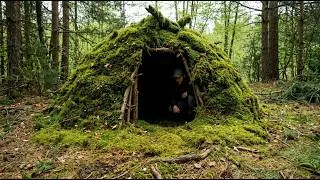 Thumbnail: Building a Camouflaged Moss Shelter That Disappears Into the Forest