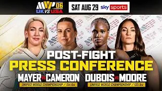 Thumbnail: POST FIGHT PRESS CONFERENCE | MVPW06 UK VS USA