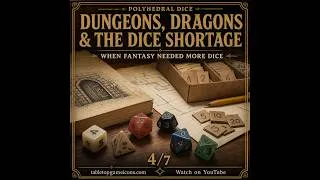Thumbnail: Dungeons, Dragons, and the Dice Shortage | Polyhedral Dice History 4/7