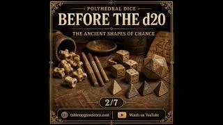 Thumbnail: Before the d20 | Polyhedral Dice History 2/7