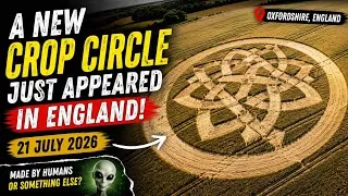 Thumbnail: A New Crop Circle Just Appeared in England… Nobody Knows How! 🌾👽
