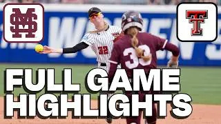 Thumbnail: WCWS Game 1: Mississippi State vs Texas Tech Full Game Replay | 2026