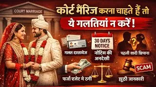 Thumbnail: Court Marriage Me Sabse Badi Galtiyan | Application Reject Hone Se Kaise Bache?