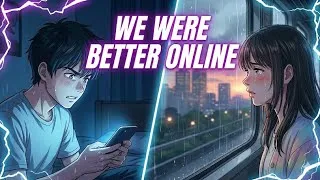 Thumbnail: Episode 1- “We Were Better Online” #Anime #animeshorts #animelovestory 