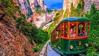 Thumbnail: Montserrat Spain 4k, a hidden world in the heart of the mountains  | Walking Tour 4k