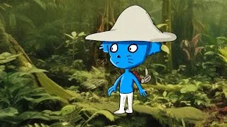 Thumbnail: Smurf cat,/We live, We love, We lie