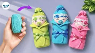 Thumbnail: Great Idea! 👶🏻 Cute Fragrant Baby Dolls DIY 🧼 Easy & Quick Gift Idea 😍