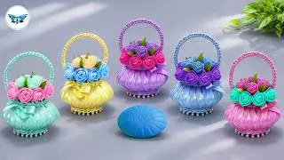 Thumbnail: Adorable Scented Soap Baskets 🧼 A Perfect Gift for Any Occasion 🧺 Simple and Amazing DIY 😍