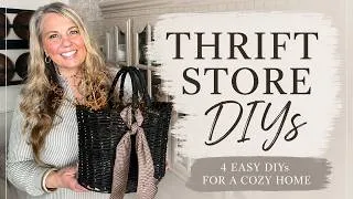 Thumbnail: 4 Easy Thrift Store DIYs for a Cozy Home
