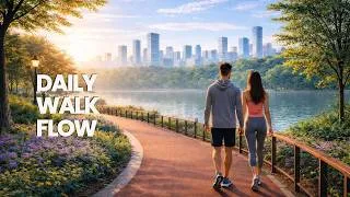 Thumbnail: Walking Music (1H) | Soft Walking Flow for Bright Steps