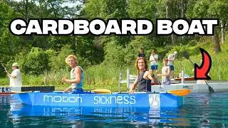 Thumbnail: We Won a Race in a Cardboard Boat