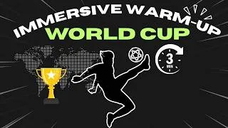 Thumbnail: 3-min Immersive World Cup ⚽Warm up | Interactive Cardio Workout