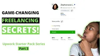 Thumbnail: EXPOSING MY FREELANCING SECRETS! (UPWORK STARTER PACK, PART 3)