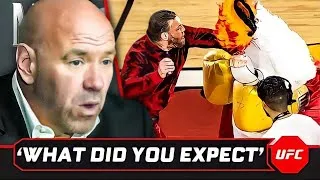 Thumbnail: Dana White Blames The NBA For Conor McGregor's Behavior..